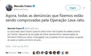 Resultado de imagem para Marcelo Freixo e Bretas